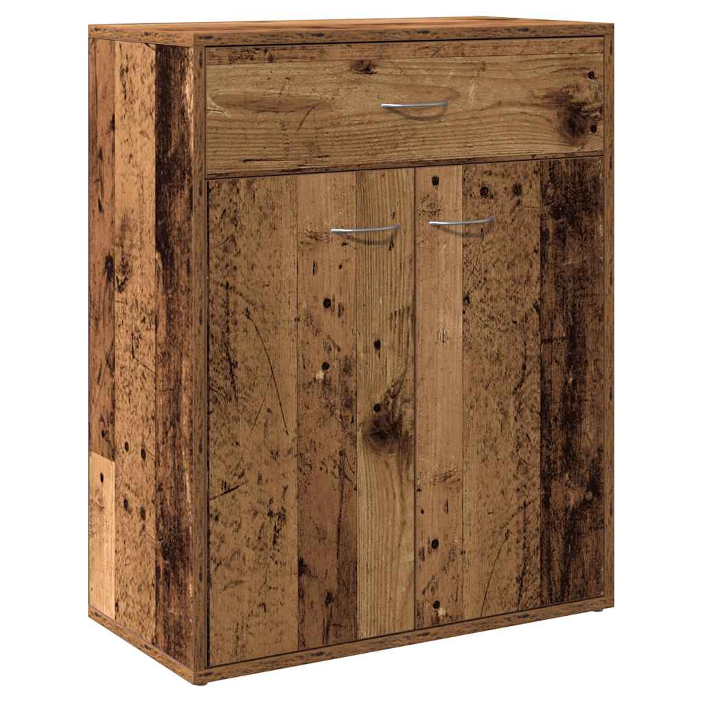 Sideboard Old Wood 60x30x75 cm Engineered Wood