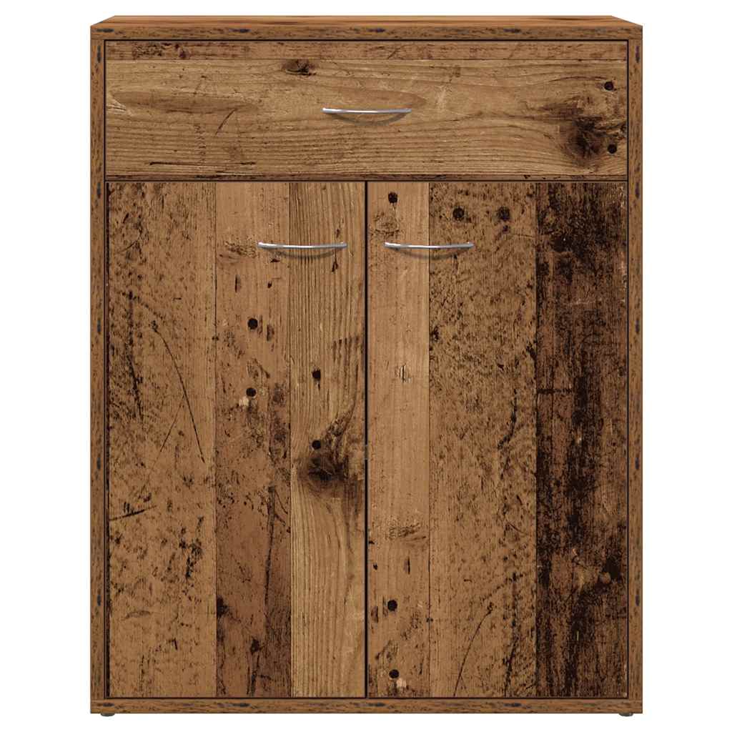 Sideboard Old Wood 60x30x75 cm Engineered Wood