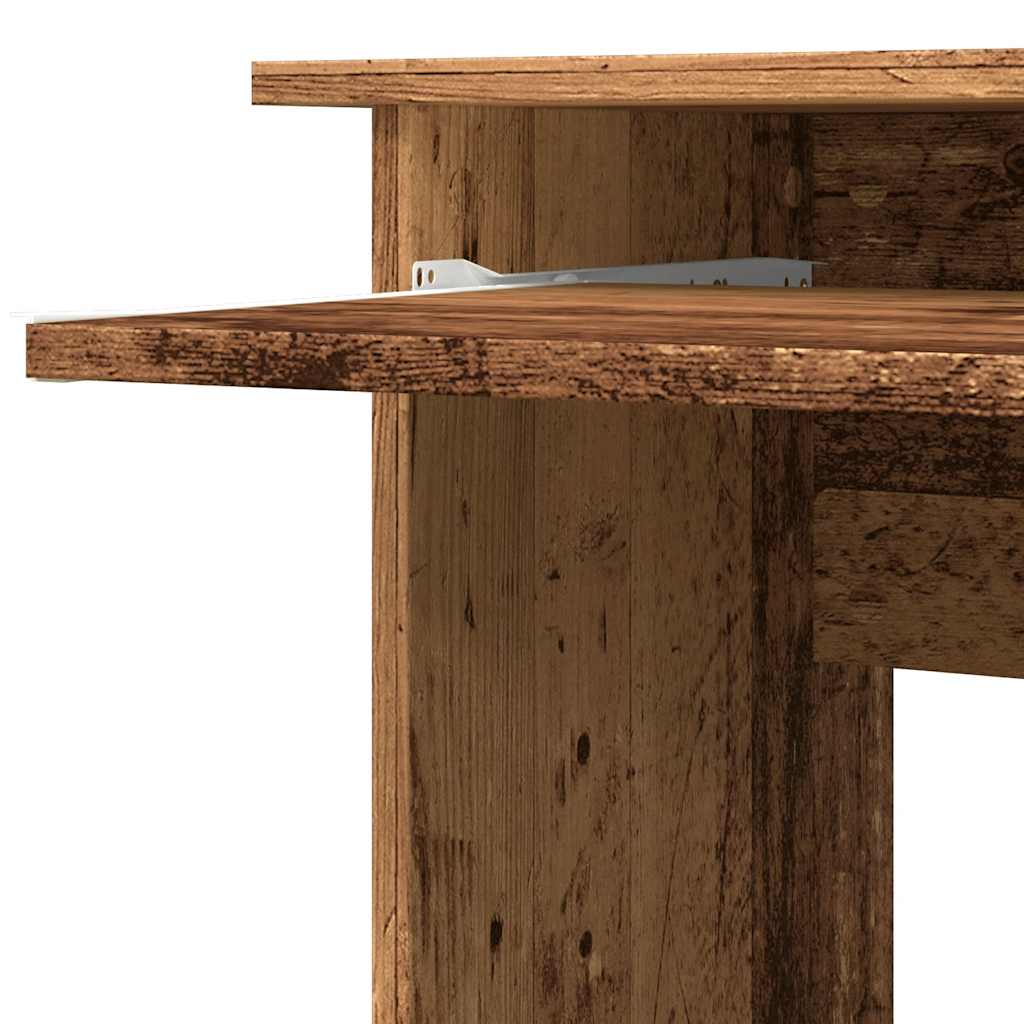 Modern Wooden Home Office L-Shape Corner Computer Desk Table With Open Storage