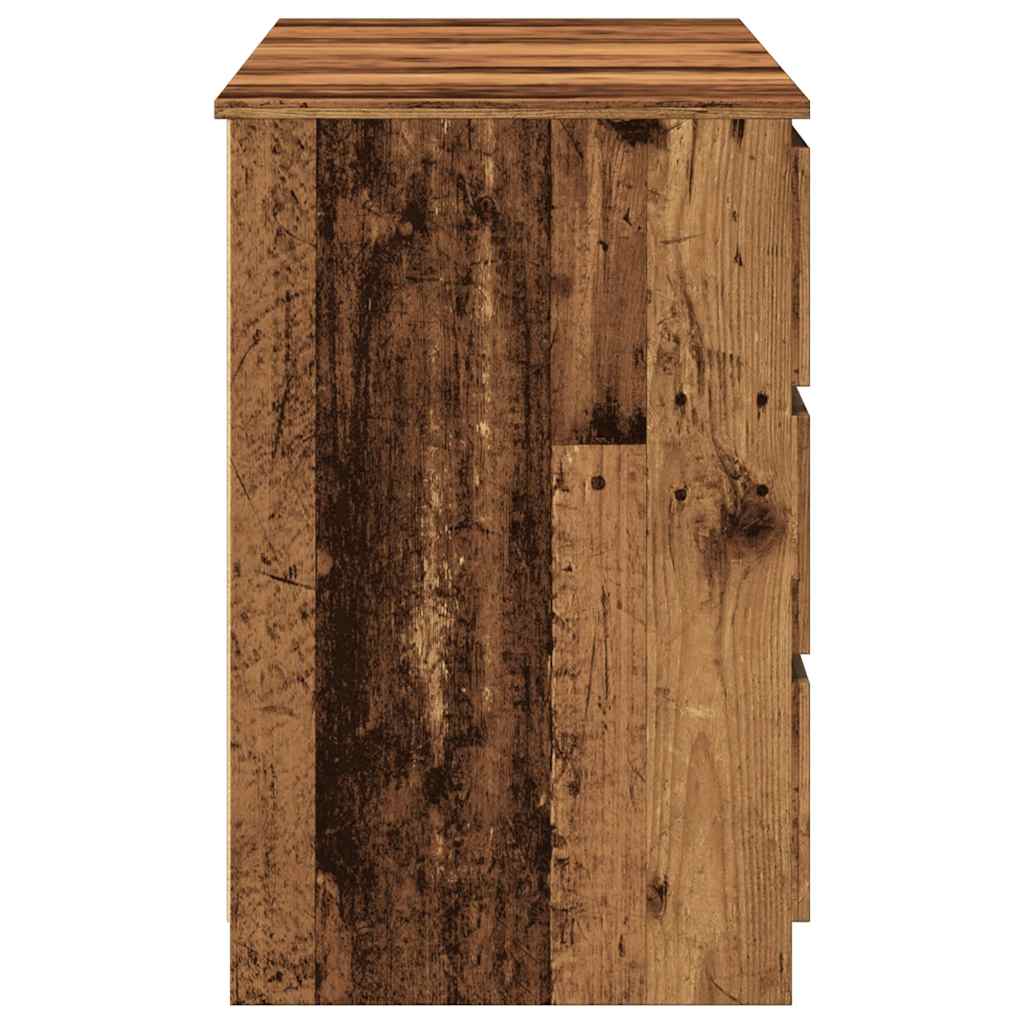 Modern Wooden Home Office Computer Desk Table With 6 Storage Drawers