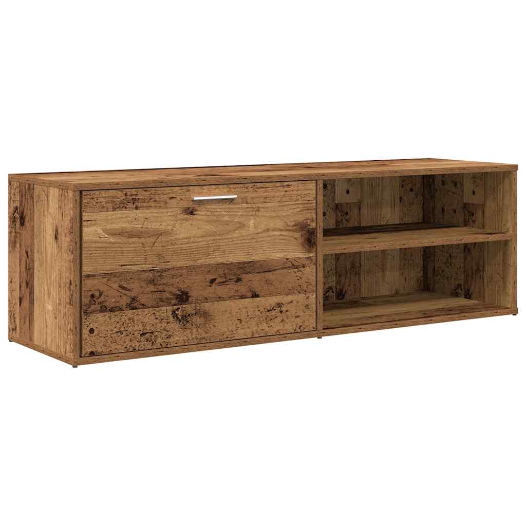Modern Wooden 47 Inch TV Tele Stand Unit Cabinet With Door & Open Storage