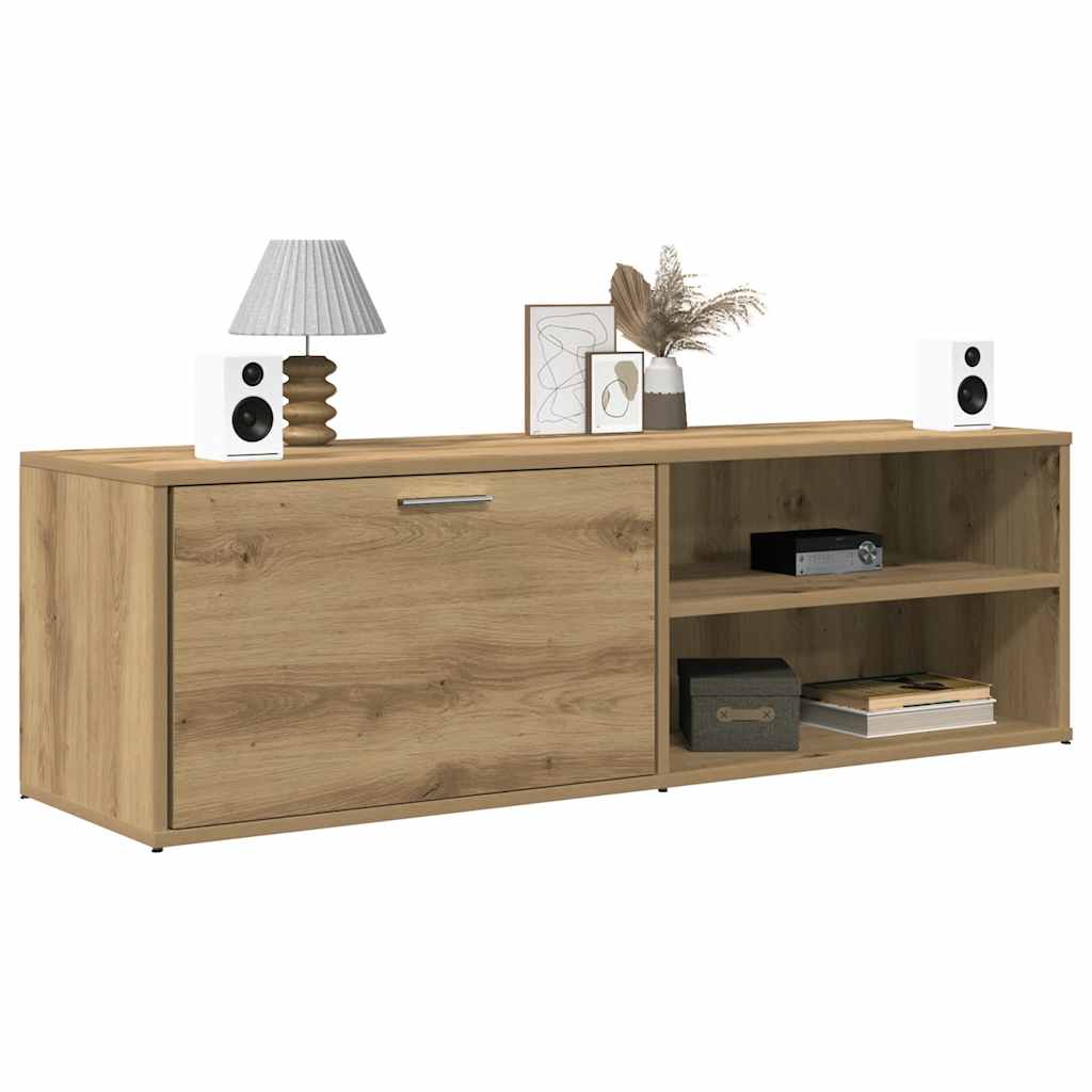 Modern Wooden 47 Inch TV Tele Stand Unit Cabinet With Door & Open Storage