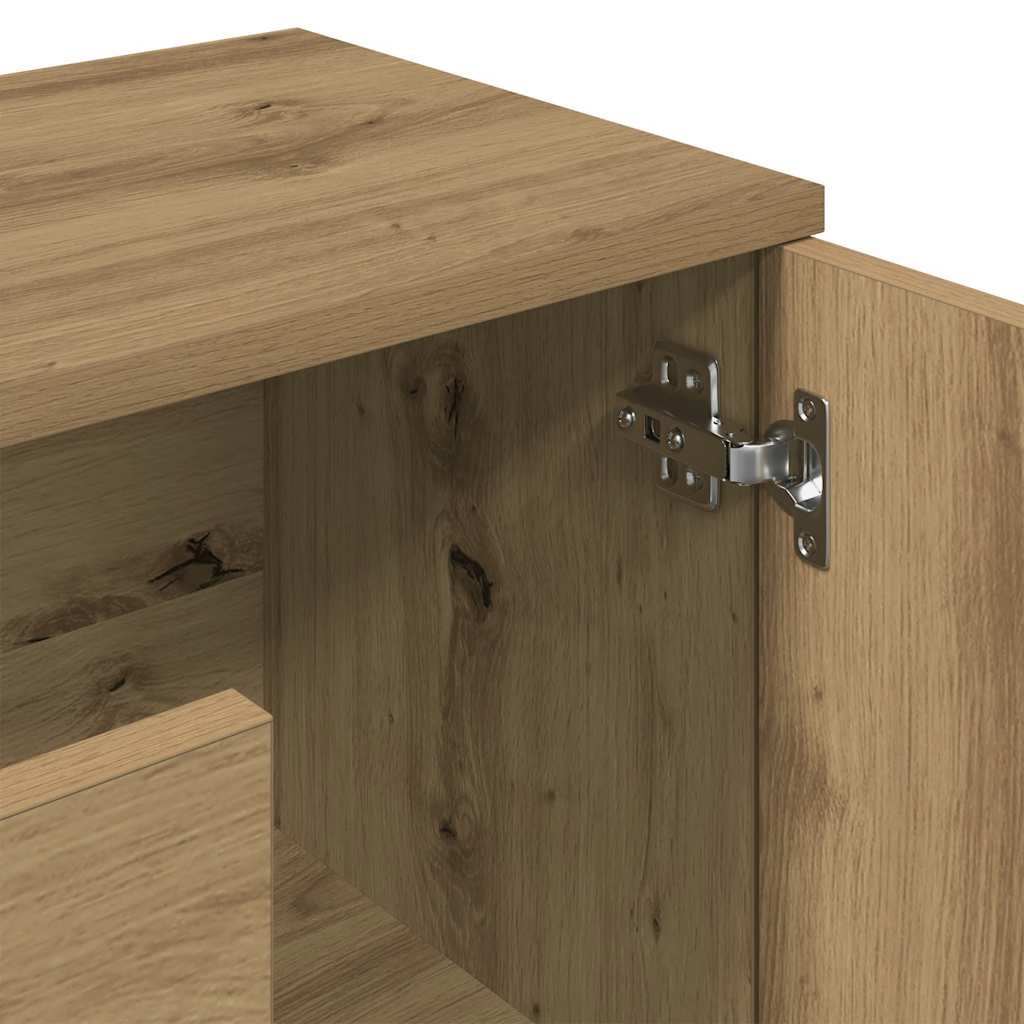 Sideboard Artisan Oak 90x29.5x65 cm Engineered Wood