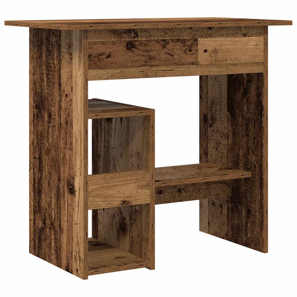 Modern Wooden Home Office Computer Desk Table With Keyboard Tray Storage