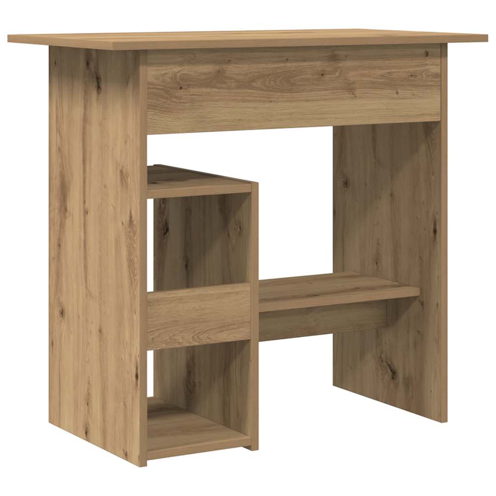 Modern Wooden Home Office Computer Desk Table With Keyboard Tray Storage