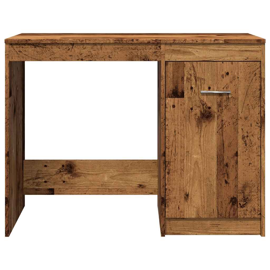 Modern Wooden Home Office Computer Desk Table With Storage Cupboard Wood