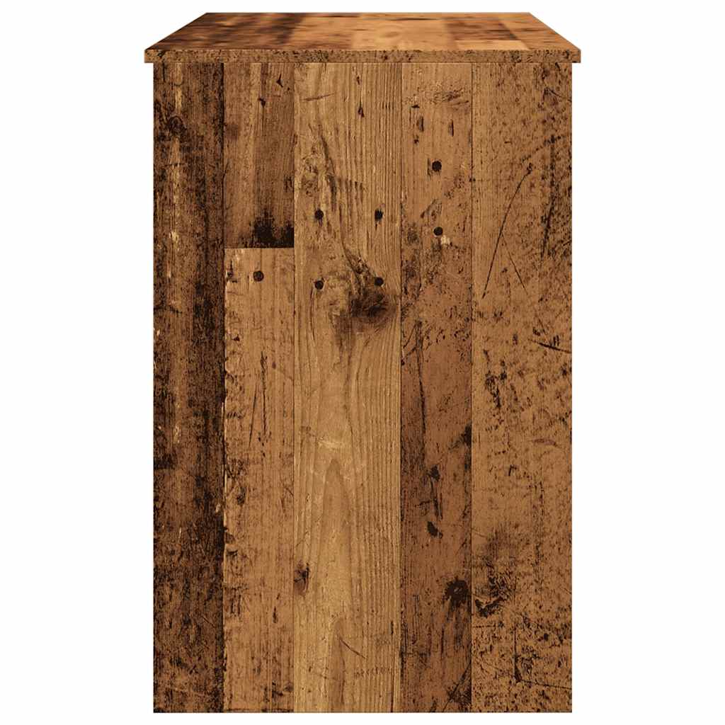 Desk Old Wood 100x50x76 cm Engineered Wood