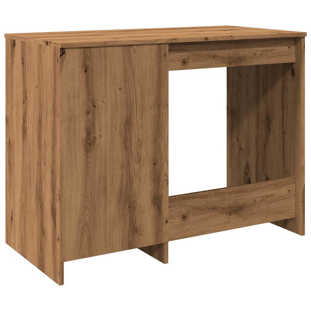 Modern Wooden Home Office Computer Desk Table With Storage Cupboard Wood