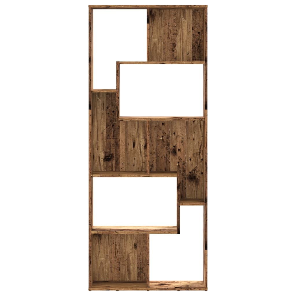 Modern Wooden Tall Open Bookcase Book Storage Cabinet Shelving Storage Display