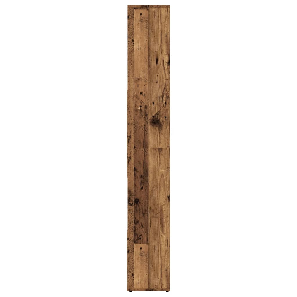 Modern Wooden Tall Open Bookcase Book Storage Cabinet Shelving Storage Display