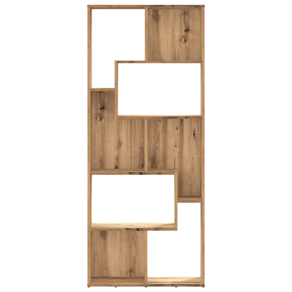 Modern Wooden Tall Open Bookcase Book Storage Cabinet Shelving Storage Display