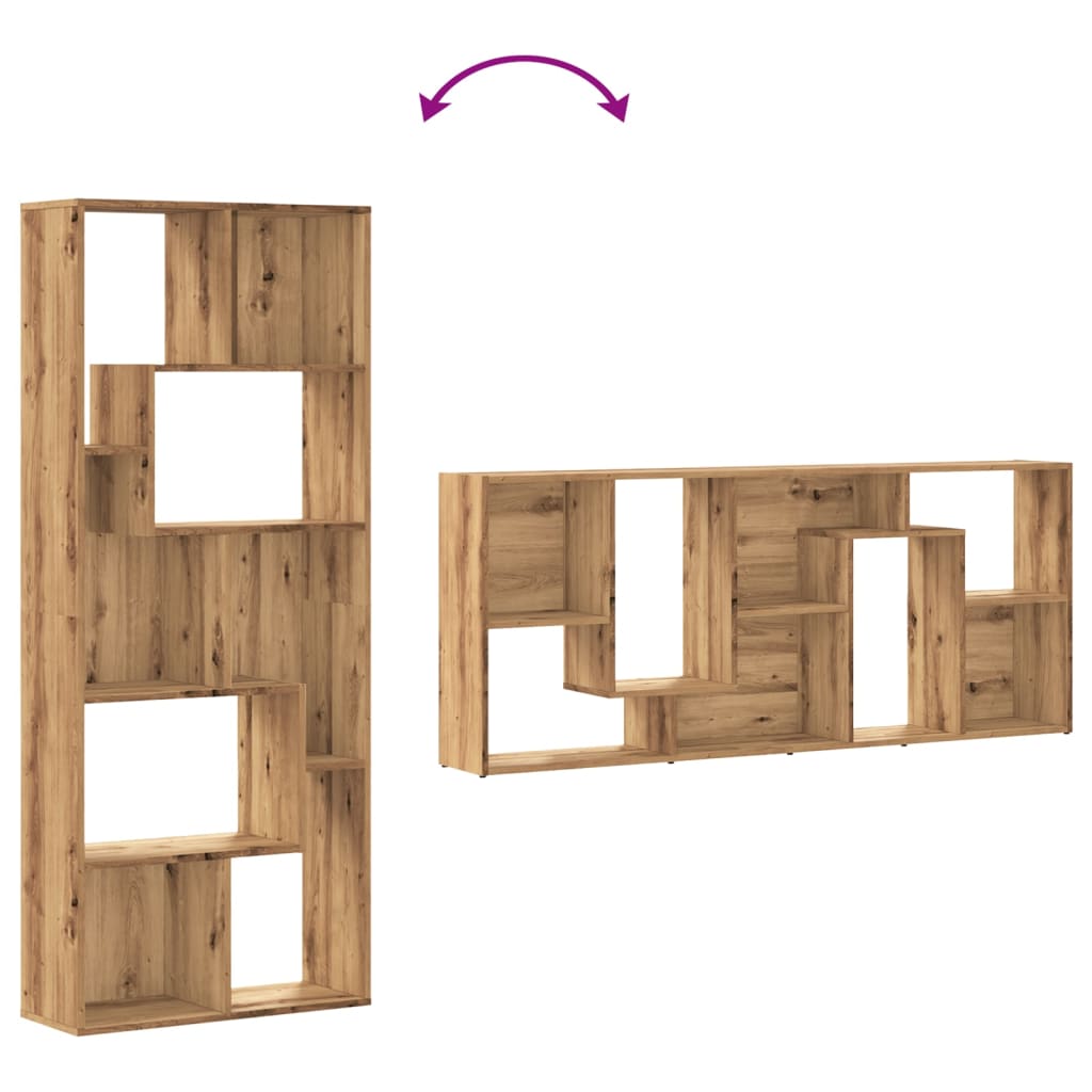 Modern Wooden Tall Open Bookcase Book Storage Cabinet Shelving Storage Display