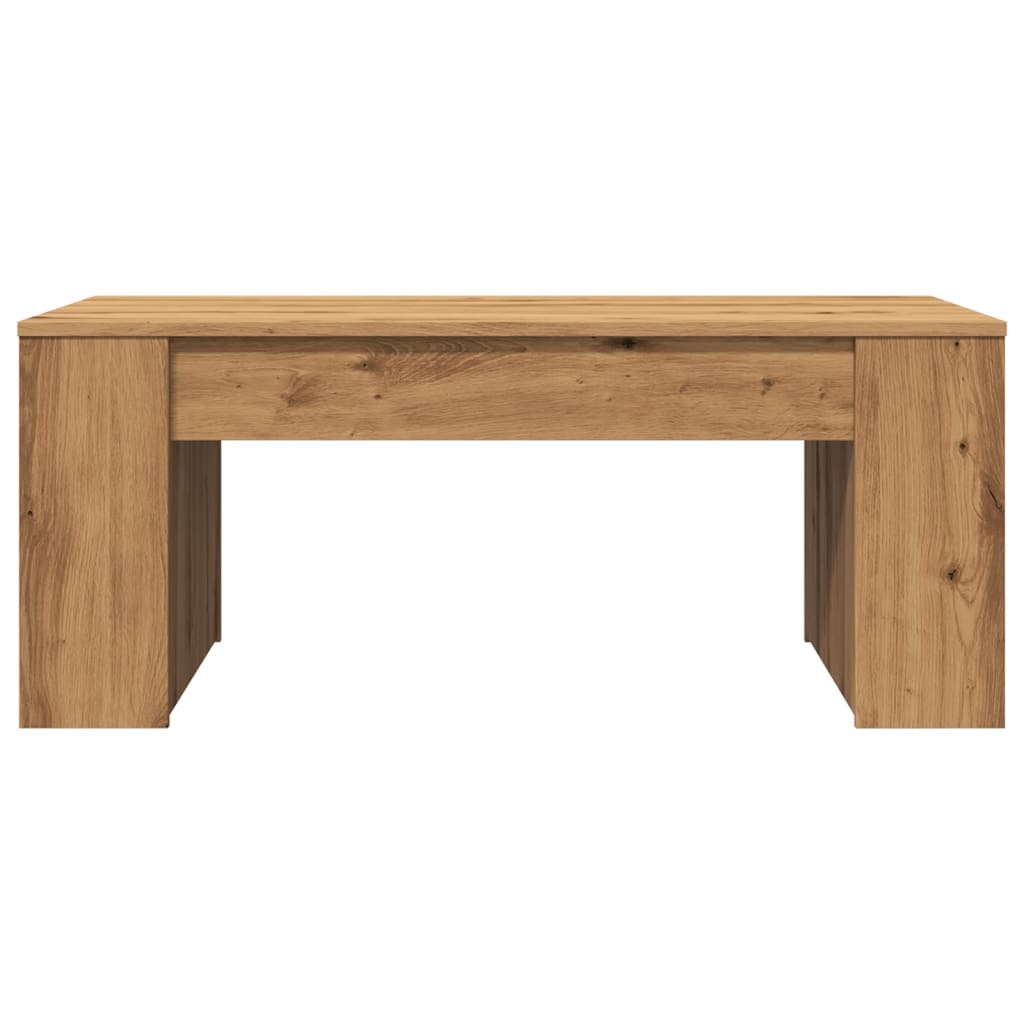 Modern Wooden Living Room Coffee Table With Open Storage Shelves Wood Tables