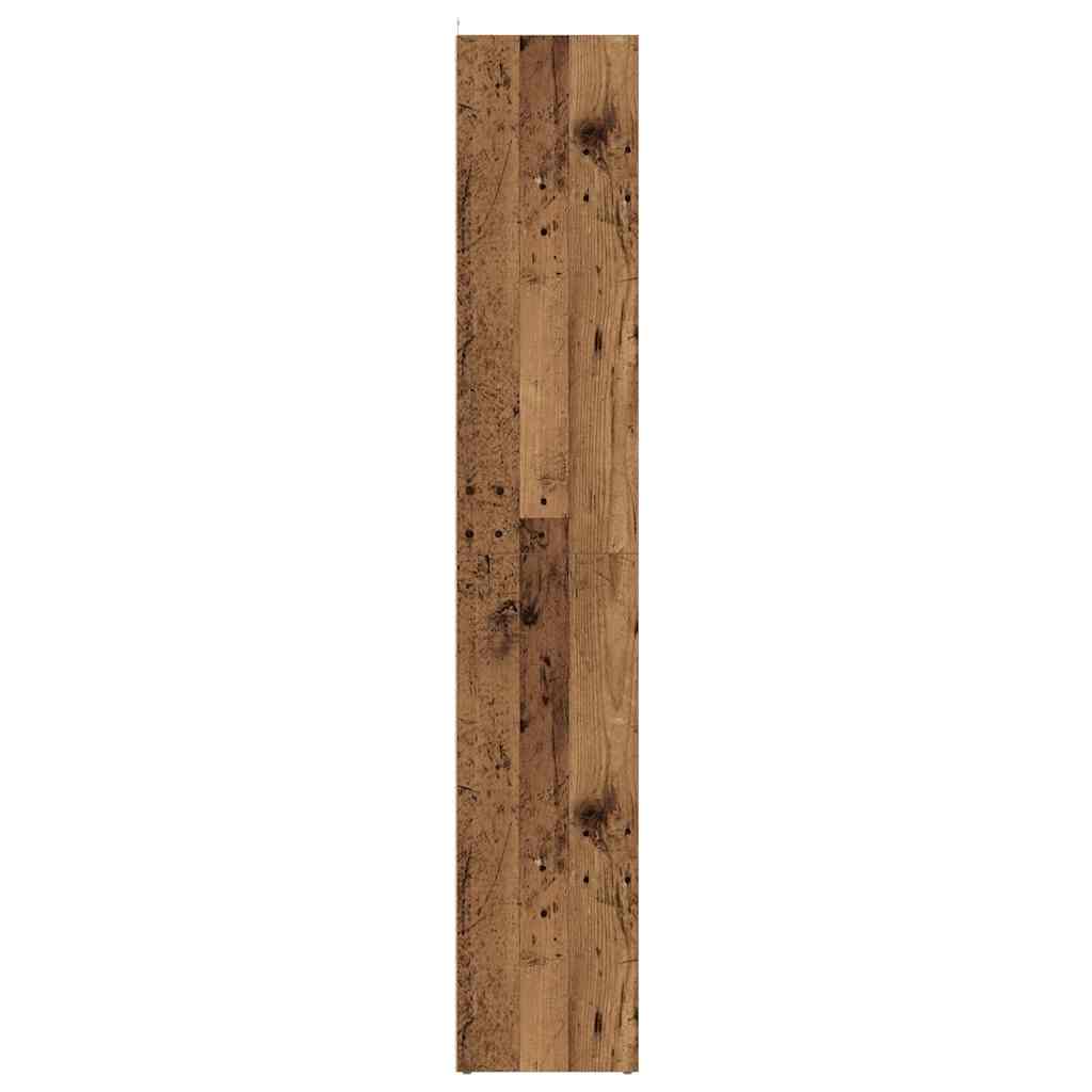 Book Cabinet Old Wood 36x30x171 cm Engineered Wood