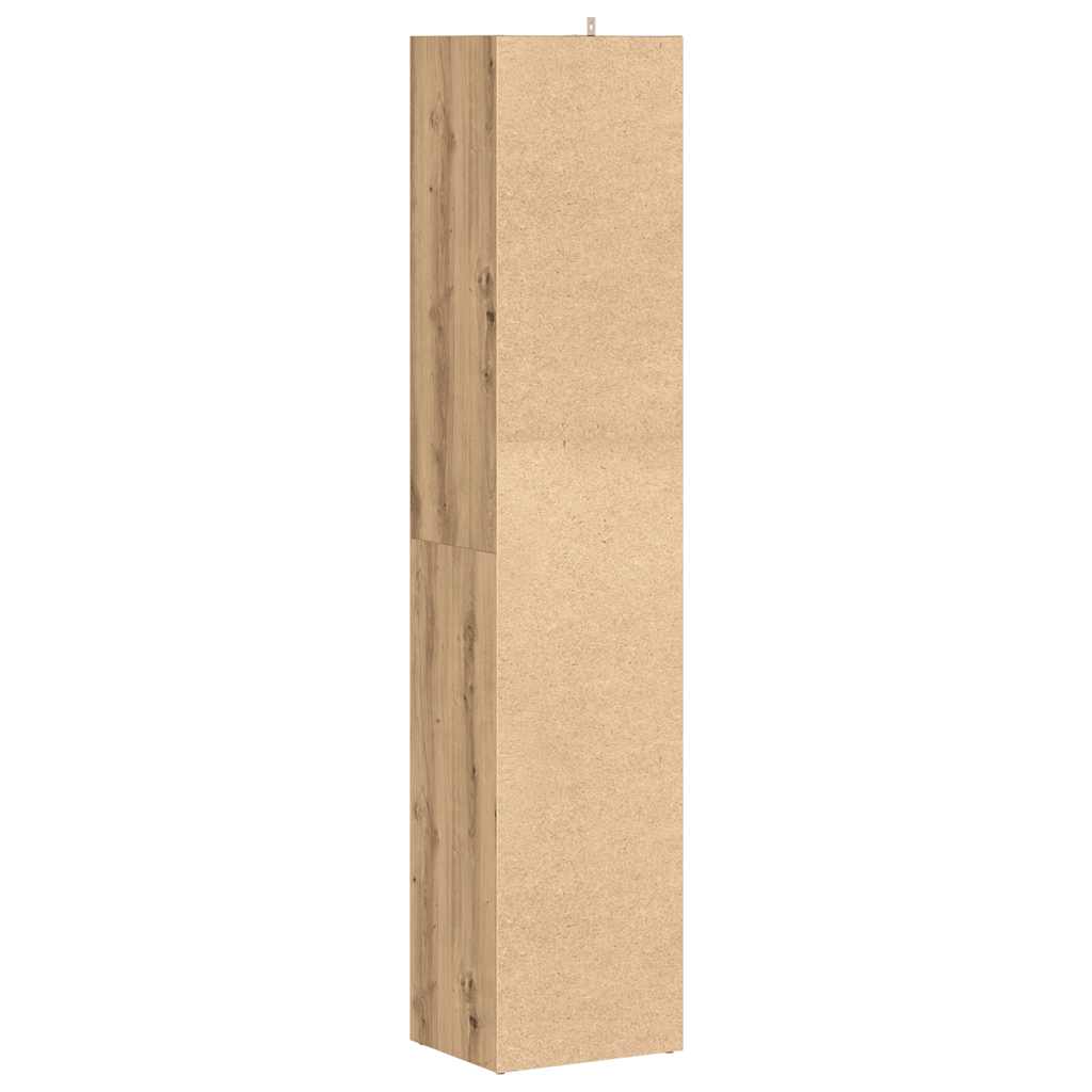 Book Cabinet Artisan Oak 36x30x171 cm Engineered Wood