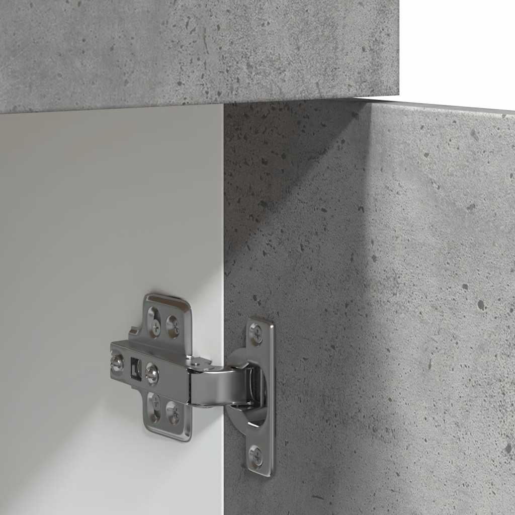 Drawer Bottom Cabinet Lyon Concrete Grey 40x46x81.5 cm Engineered Wood
