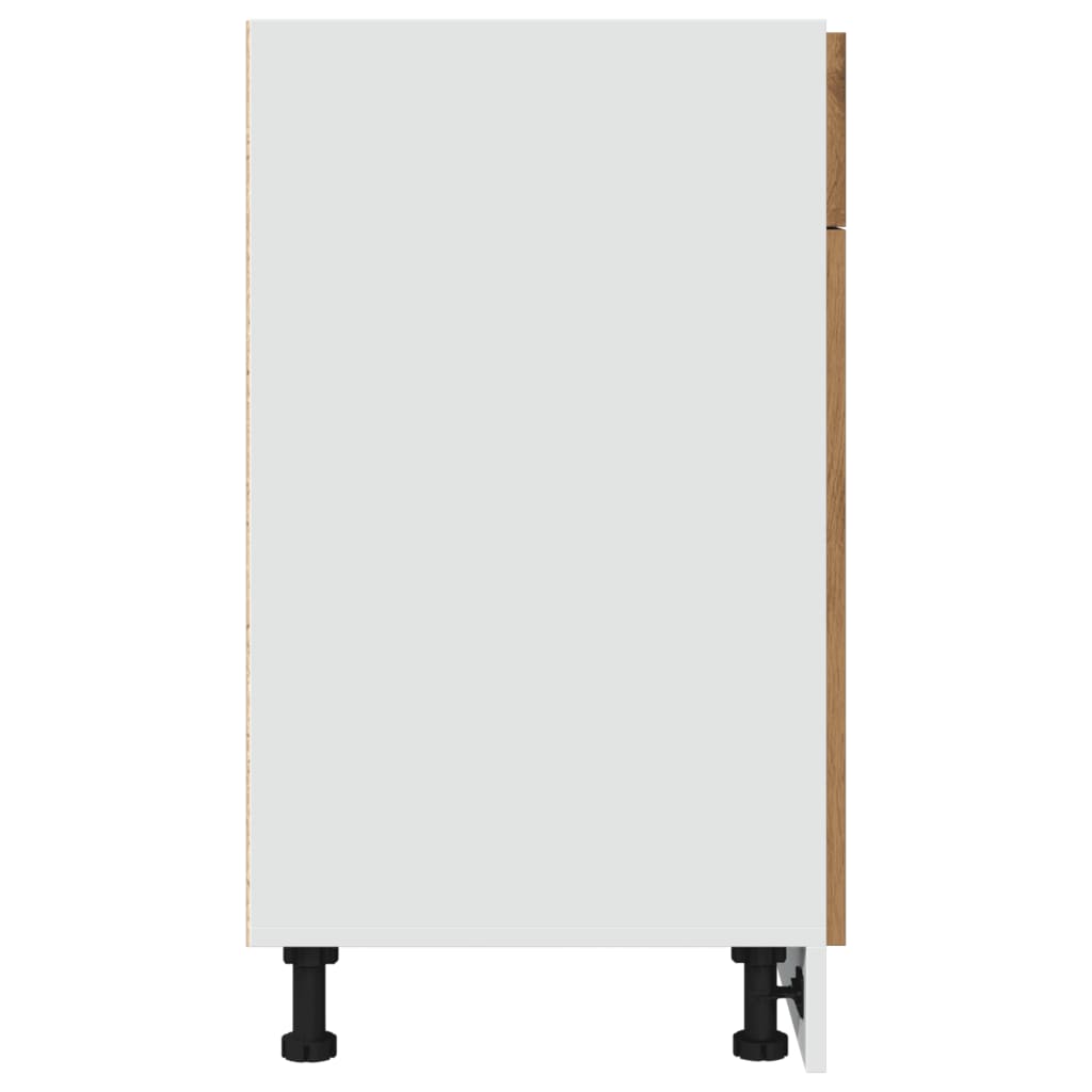 Drawer Bottom Cabinet Artisan Oak 50x46x81.5 cm Engineered Wood