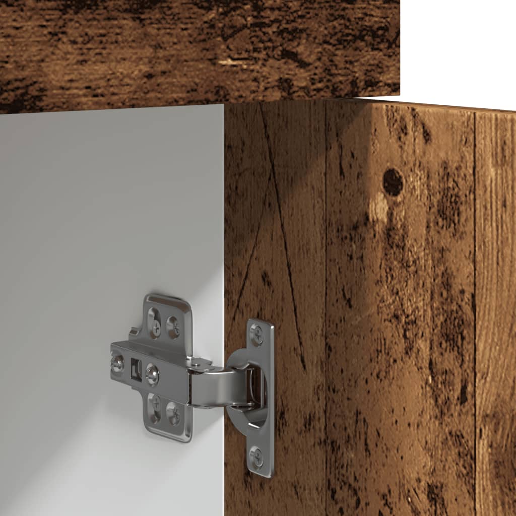 Drawer Bottom Cabinet Old Wood 60x46x81.5 cm Engineered Wood