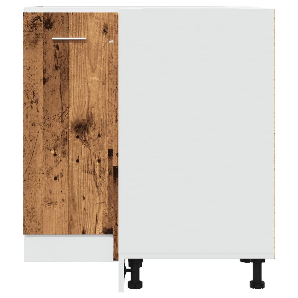 Kitchen Cabinet Lyon Old Wood 75.5x75.5x81.5 cm Engineered Wood