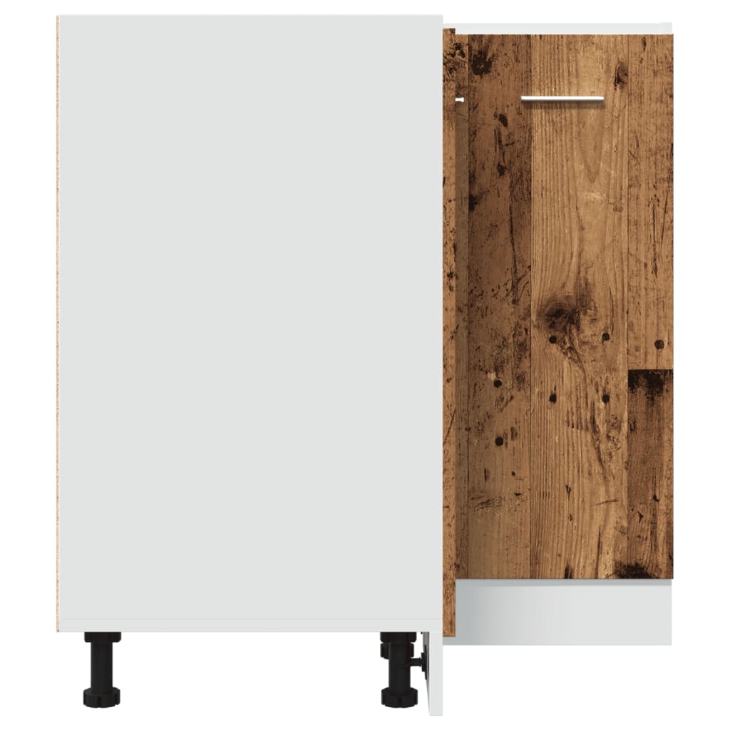 Kitchen Cabinet Lyon Old Wood 75.5x75.5x81.5 cm Engineered Wood