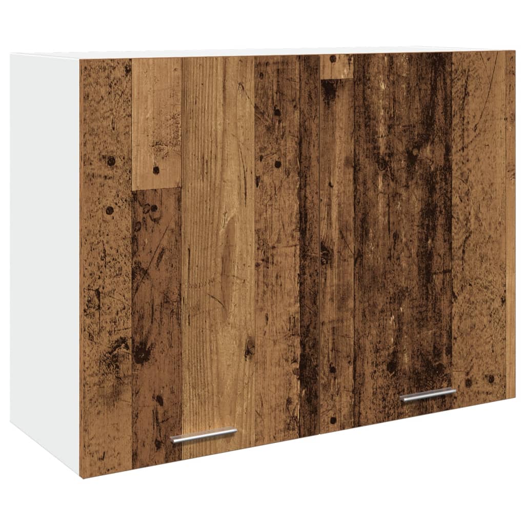 Modern Wooden Wall Mounted 2 Door Kitchen Storage Cabinet Unit