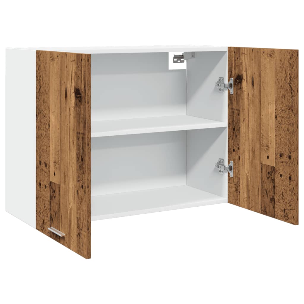 Modern Wooden Wall Mounted 2 Door Kitchen Storage Cabinet Unit