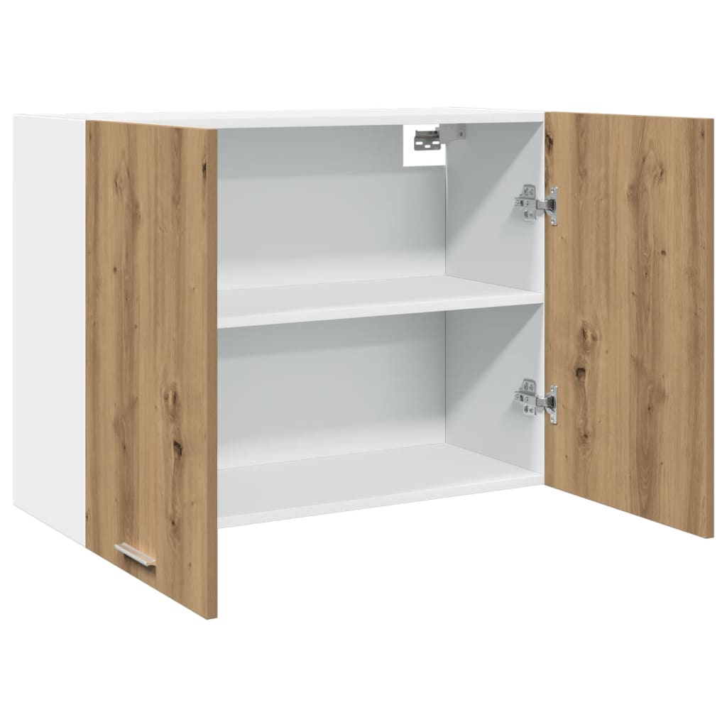 Modern Wooden Wall Mounted 2 Door Kitchen Storage Cabinet Unit