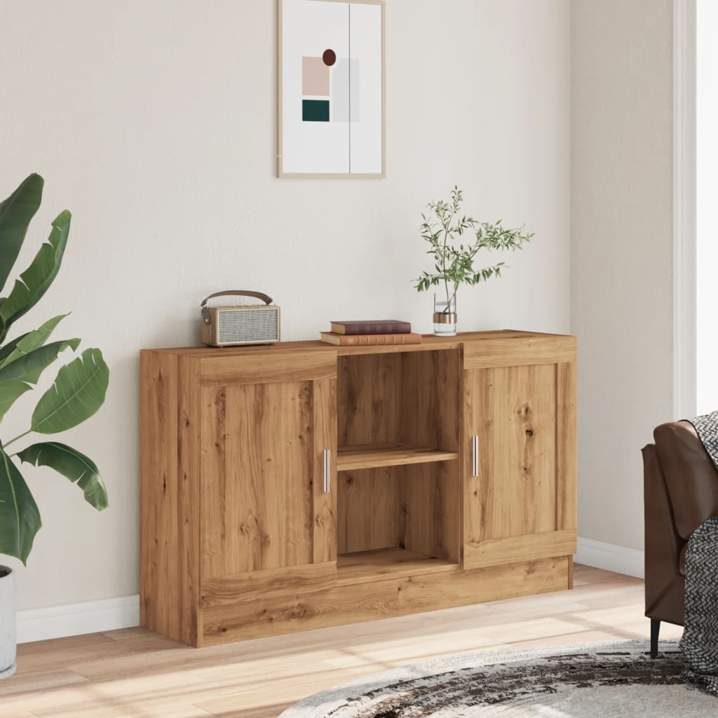 Sideboard Artisan Oak 120x30.5x70 cm Engineered Wood