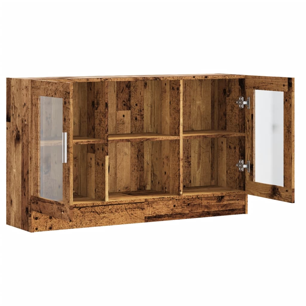 Sideboard Old Wood 120x30.5x70 cm Engineered Wood
