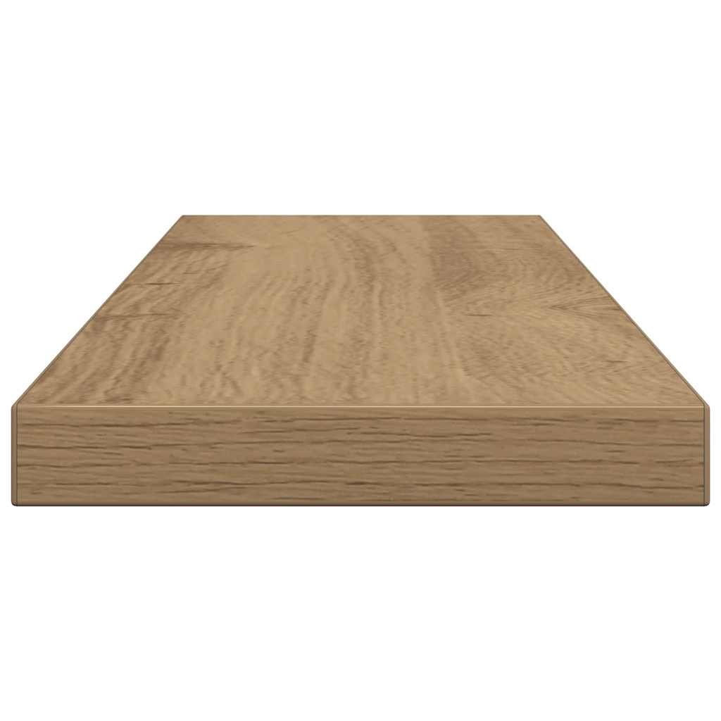 Wall Shelves 4 pcs Artisan Oak 60x20x1.5 cm Engineered Wood