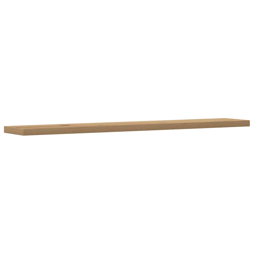 Wall Shelves 4 pcs Artisan Oak 60x20x1.5 cm Engineered Wood