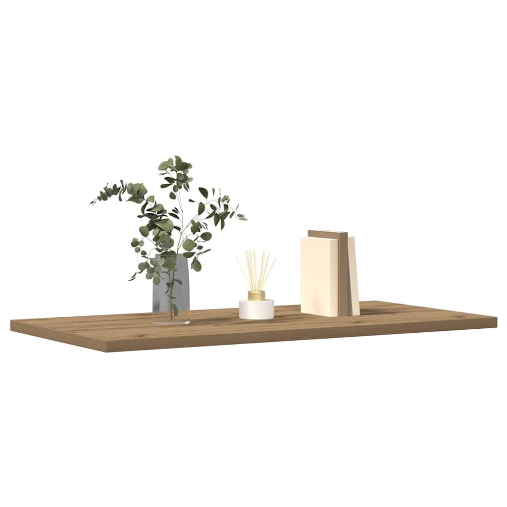 Wall Shelves 4 pcs Artisan Oak 60x30x1.5 cm Engineered Wood