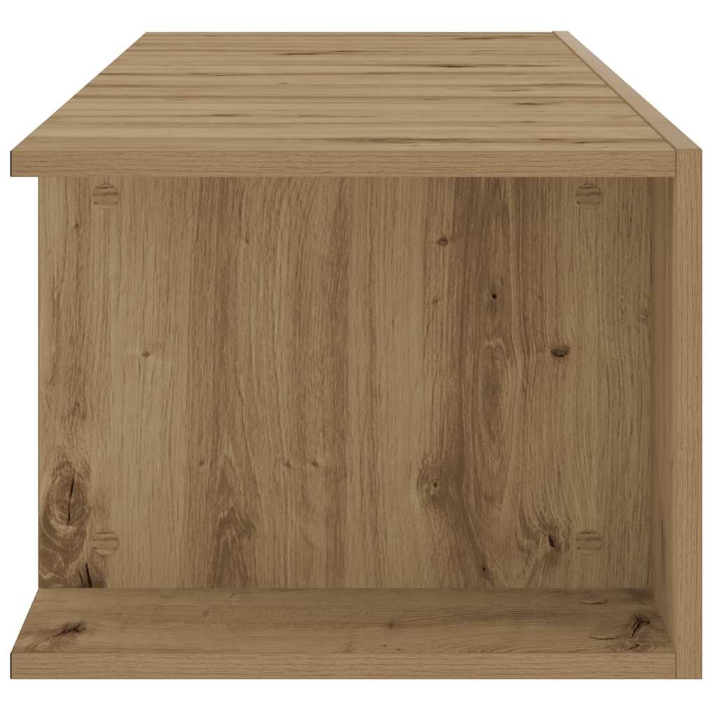 Modern Wooden TV Tele Stand Media Unit Cabinet With LED Lights & Storage Shelves
