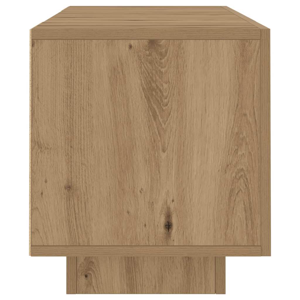 Modern Wooden 63 Inch TV Tele Stand Unit Cabinet With LED Lights & Storage