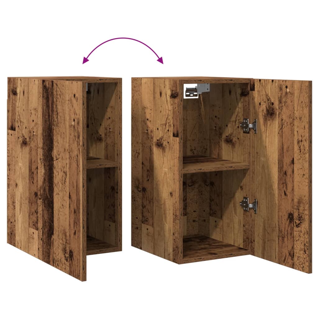 TV Cabinet Old Wood 30.5x30x60 cm Engineered Wood