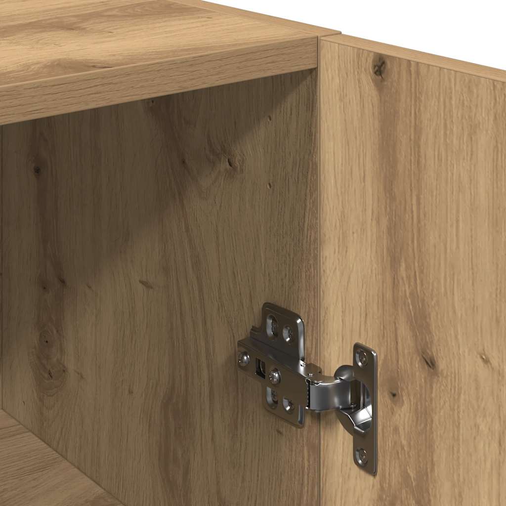 TV Cabinet Artisan Oak 30.5x30x90 cm Engineered Wood
