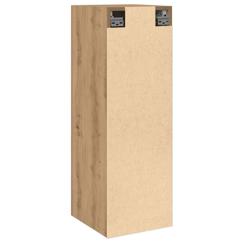 TV Cabinets 2 pcs Artisan Oak 30.5x30x90 cm Engineered Wood