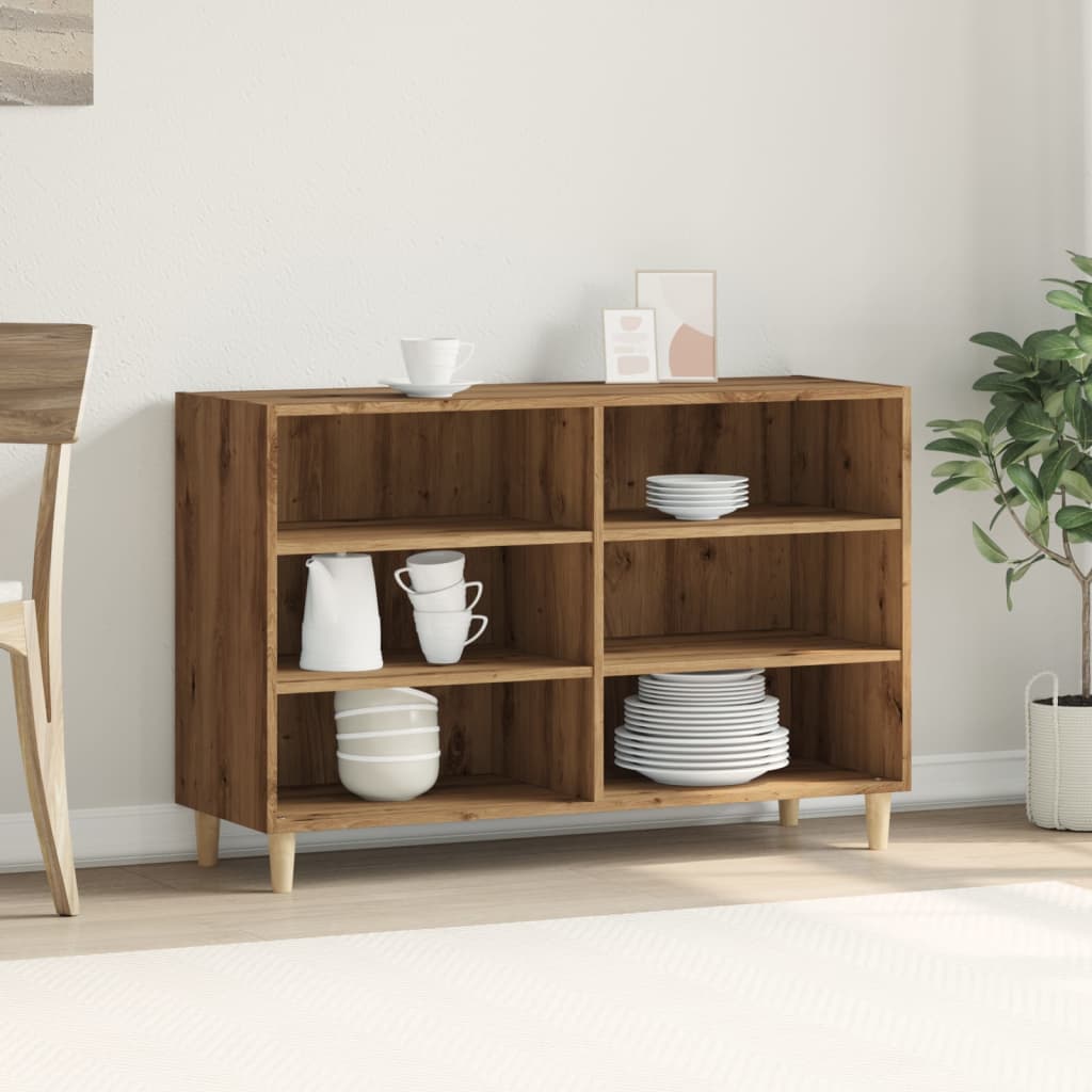 Sideboard Artisian Oak 103.5x35x70 cm Engineered Wood