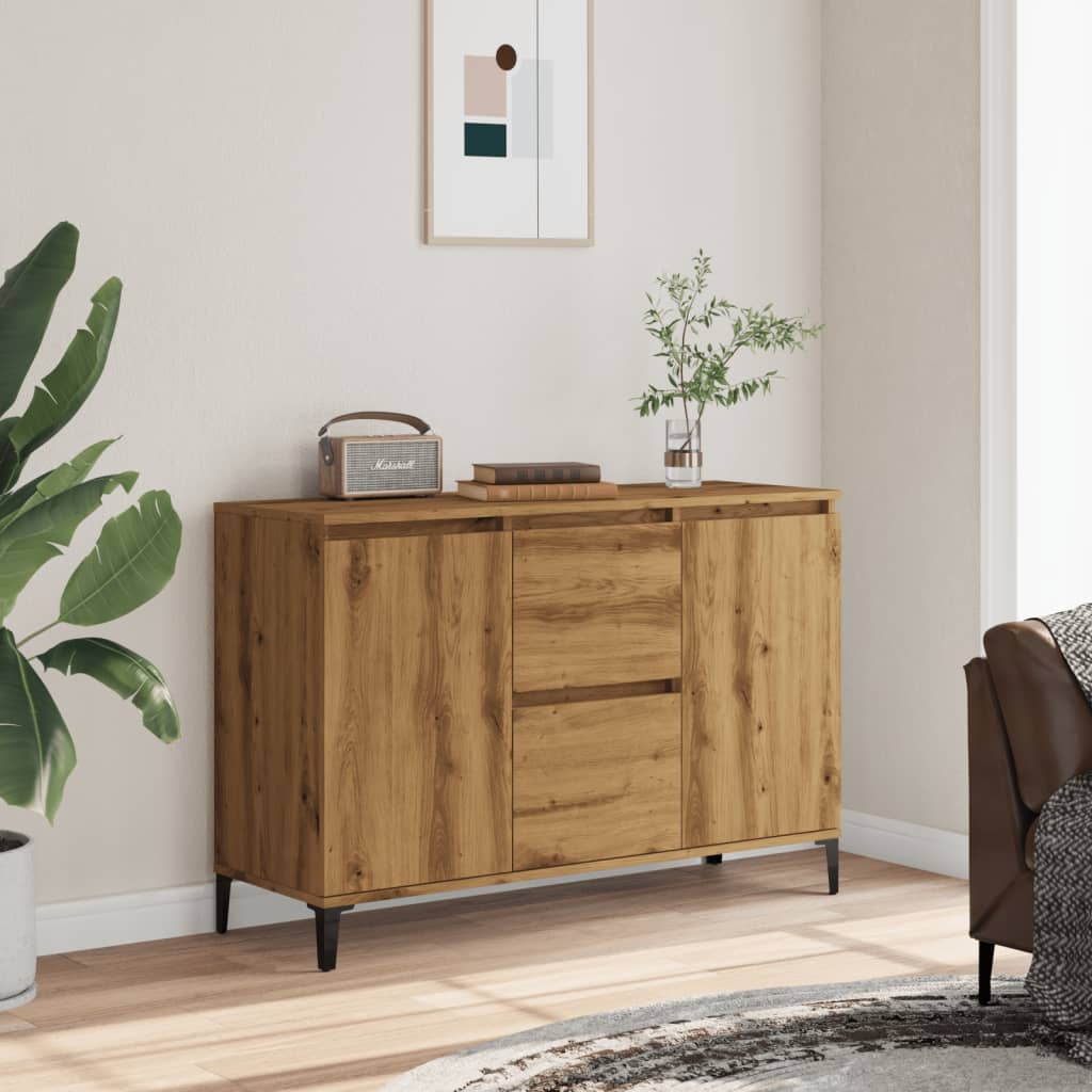 Sideboard Artisan Oak 102x35x70 cm Engineered Wood