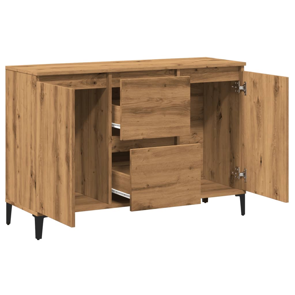Sideboard Artisan Oak 102x35x70 cm Engineered Wood