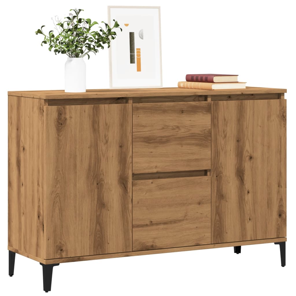 Sideboard Artisan Oak 102x35x70 cm Engineered Wood