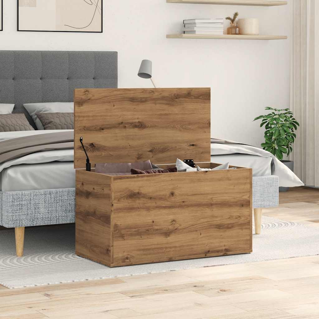 Storage Chest Artisan Oak 84x42x46 cm Engineered Wood
