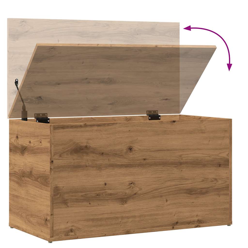 Storage Chest Artisan Oak 84x42x46 cm Engineered Wood