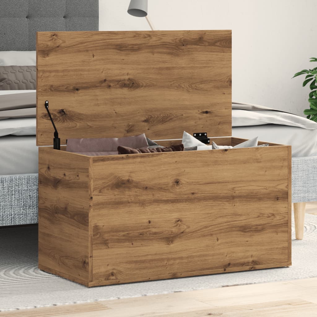 Storage Chest Artisan Oak 84x42x46 cm Engineered Wood