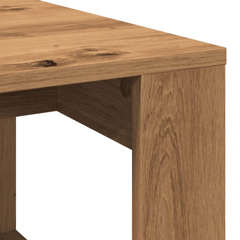 Coffee Table Artisan Oak 102x50x35 cm Engineered Wood