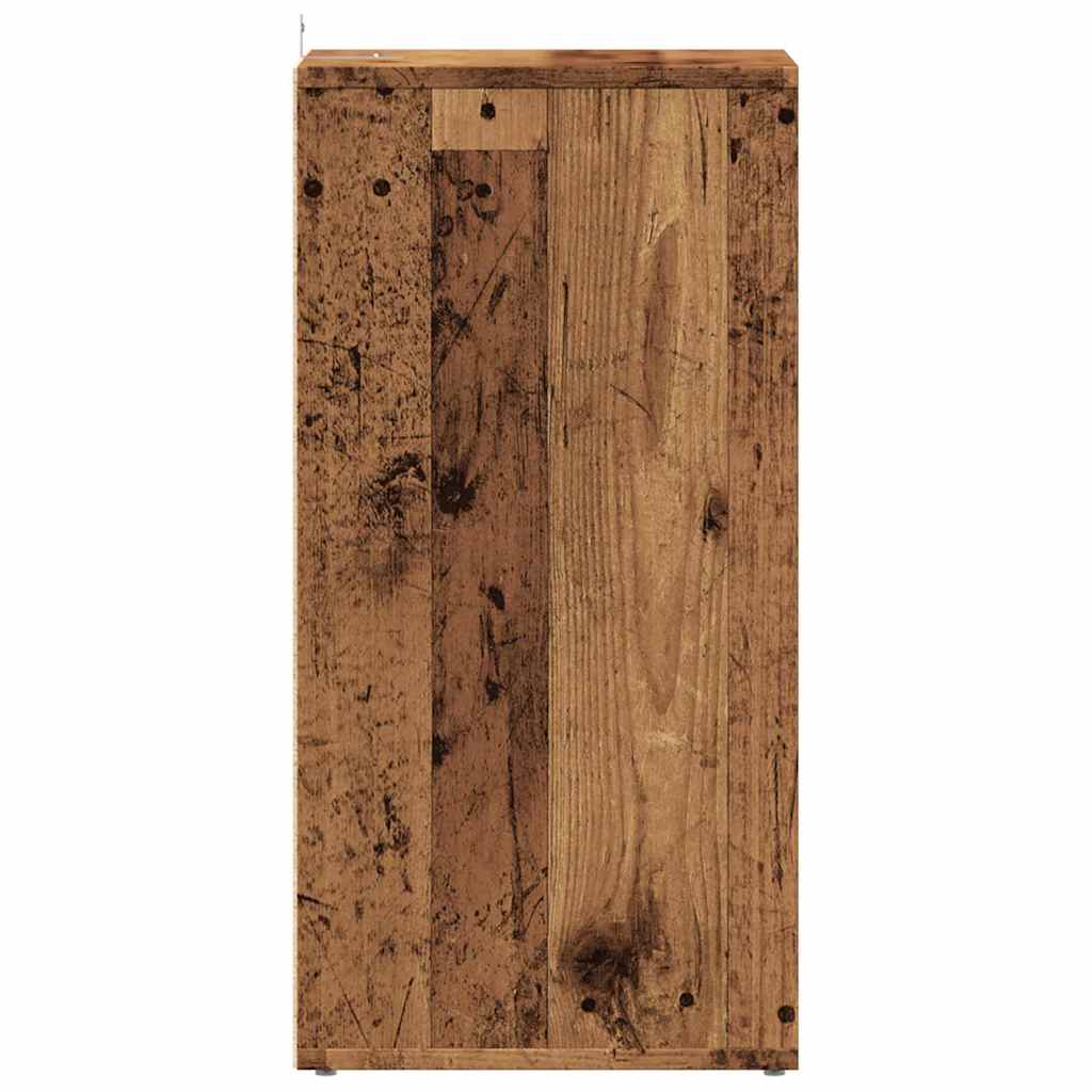 Shoe Cabinets 2 pcs Old Wood 32x35x70 cm Engineered Wood