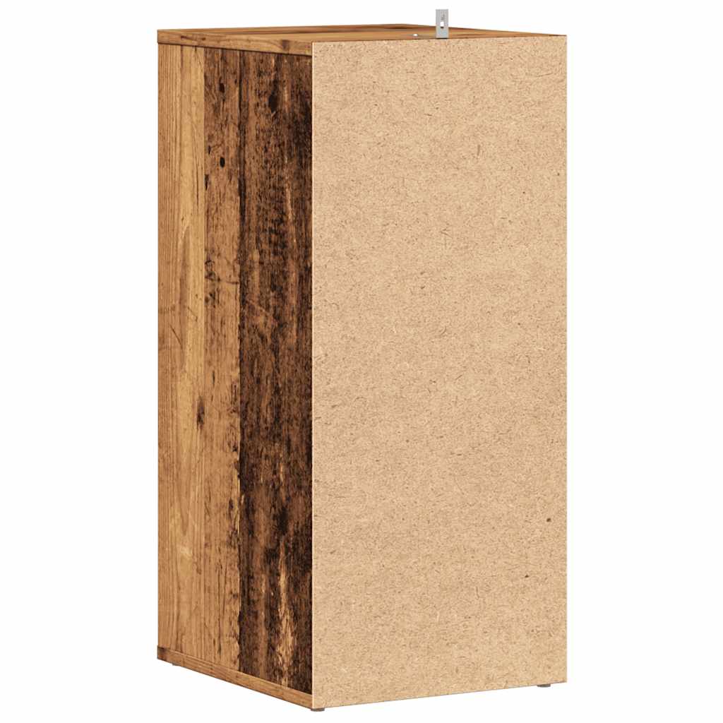 Shoe Cabinets 2 pcs Old Wood 32x35x70 cm Engineered Wood