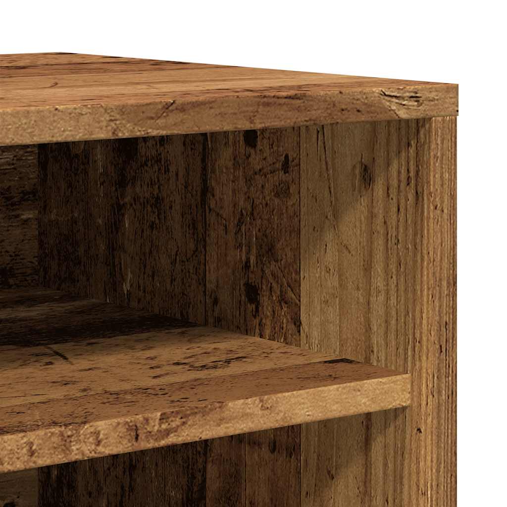 Shoe Cabinet Old Wood 32x35x92 cm Engineered Wood