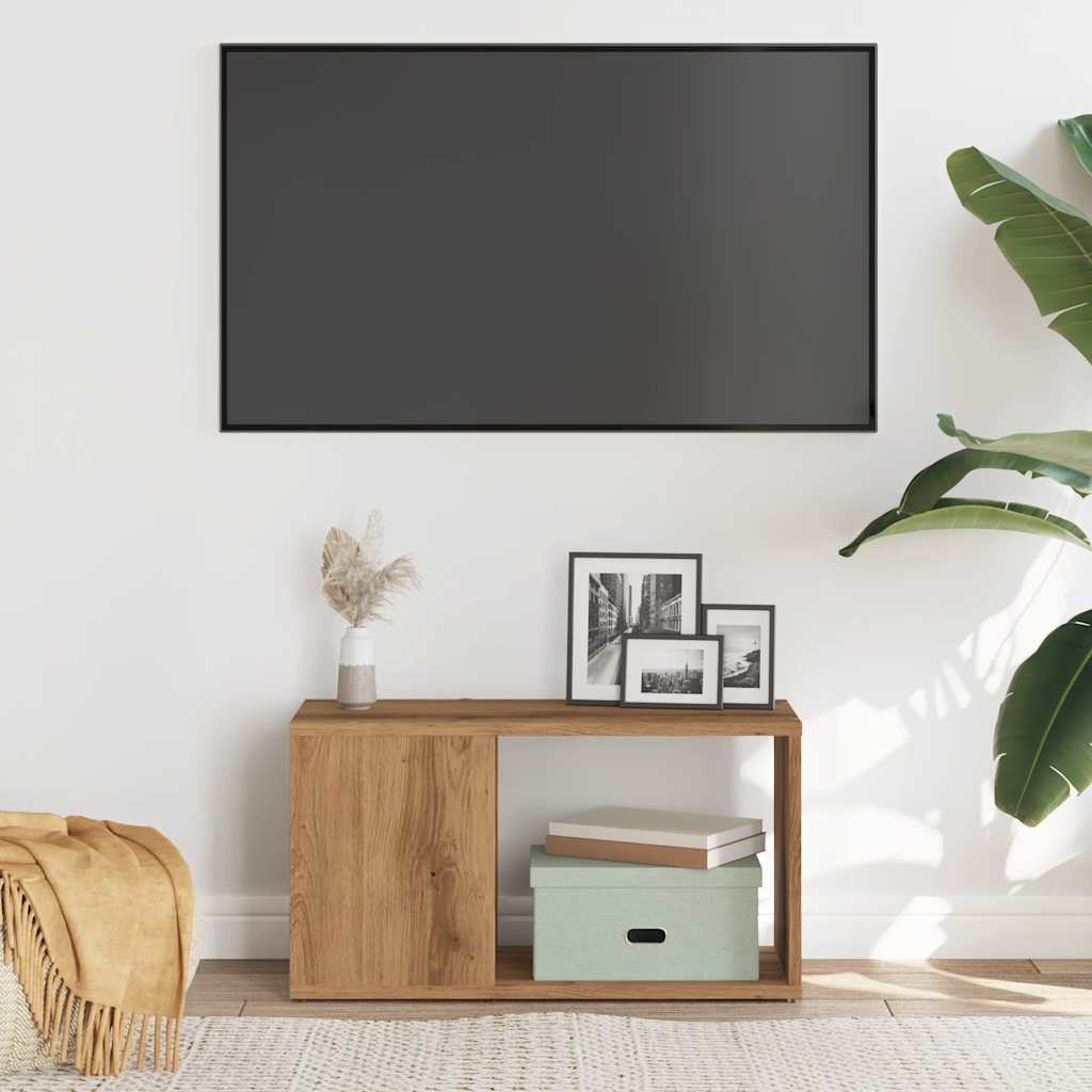 TV Cabinet Artisian Oak 60x24x32cm Engineered Wood