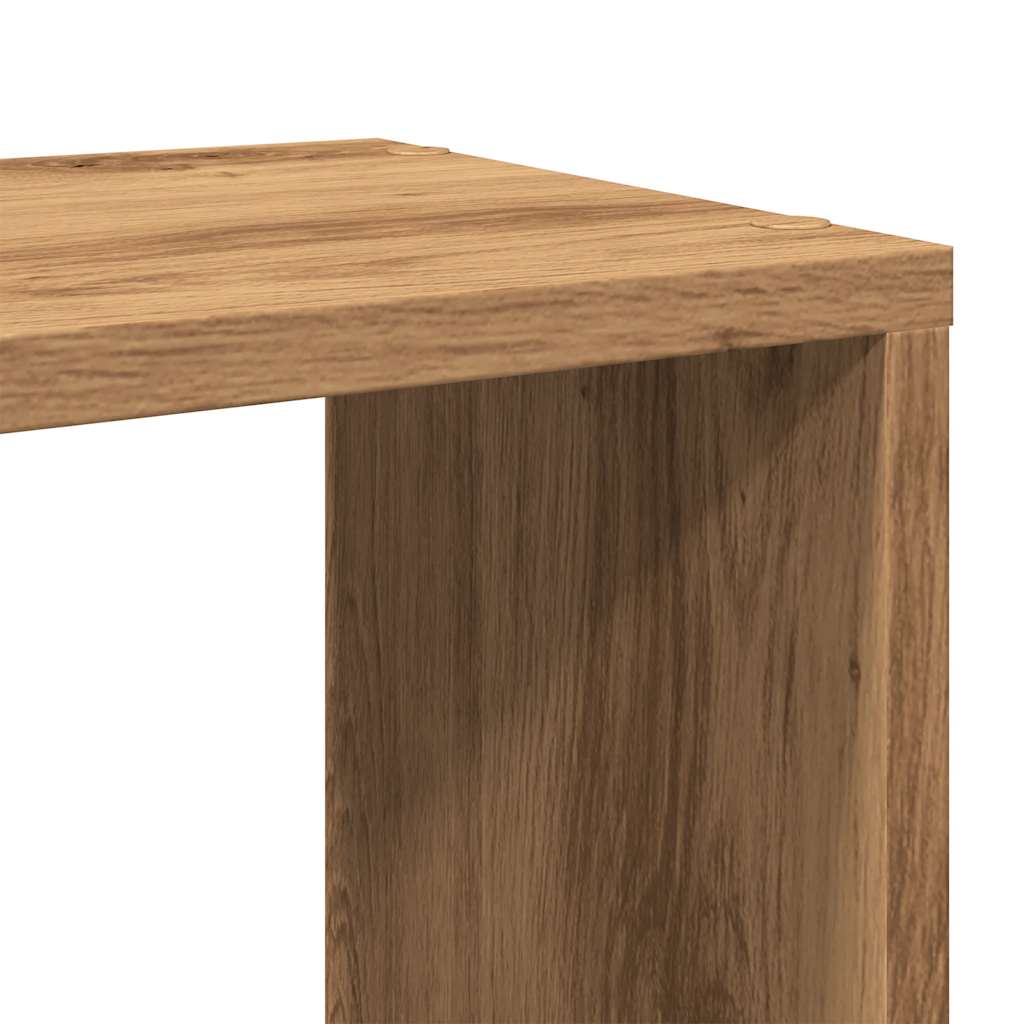 Modern Wooden Tall Open Bookcase Book Storage Cabinet Room Divider Wood